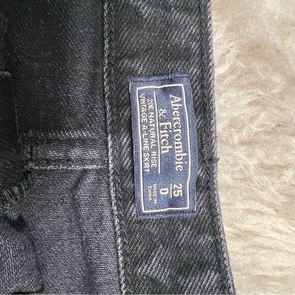 Abercrombie & Fitch Zoe NATURAL RISE VINTAGE A-Line Skirt - Picture 10 of 12